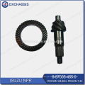 Conjunto de Engrenagens Diferenciais Genuíno para a Roda de Coroa e Pinhão ISUZU NPR 8-97035-455-0